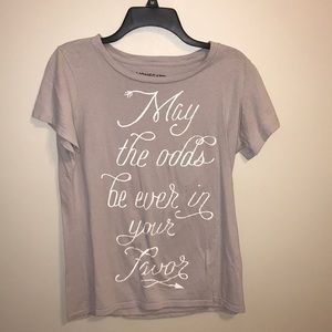 Women’s Tee “May the odds be ever in your favor”